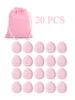20pcs Finger Air Cushion Sponge Powder Puff Set with bags, Makeup Puff, For Liquid Foundation, Powder Foundation, Concealer 2