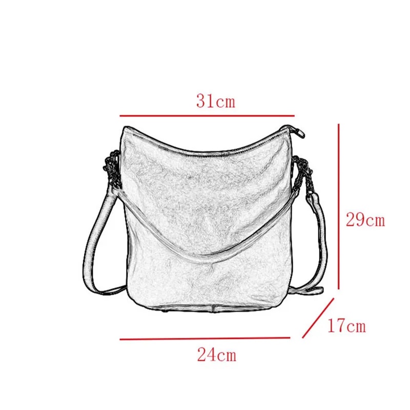 Organizer Designer Luxus Echtleder Damen Bucket Bag Mode Outdoor Wochenend-Party Kuhleder Damen Schultertasche – Detail 1