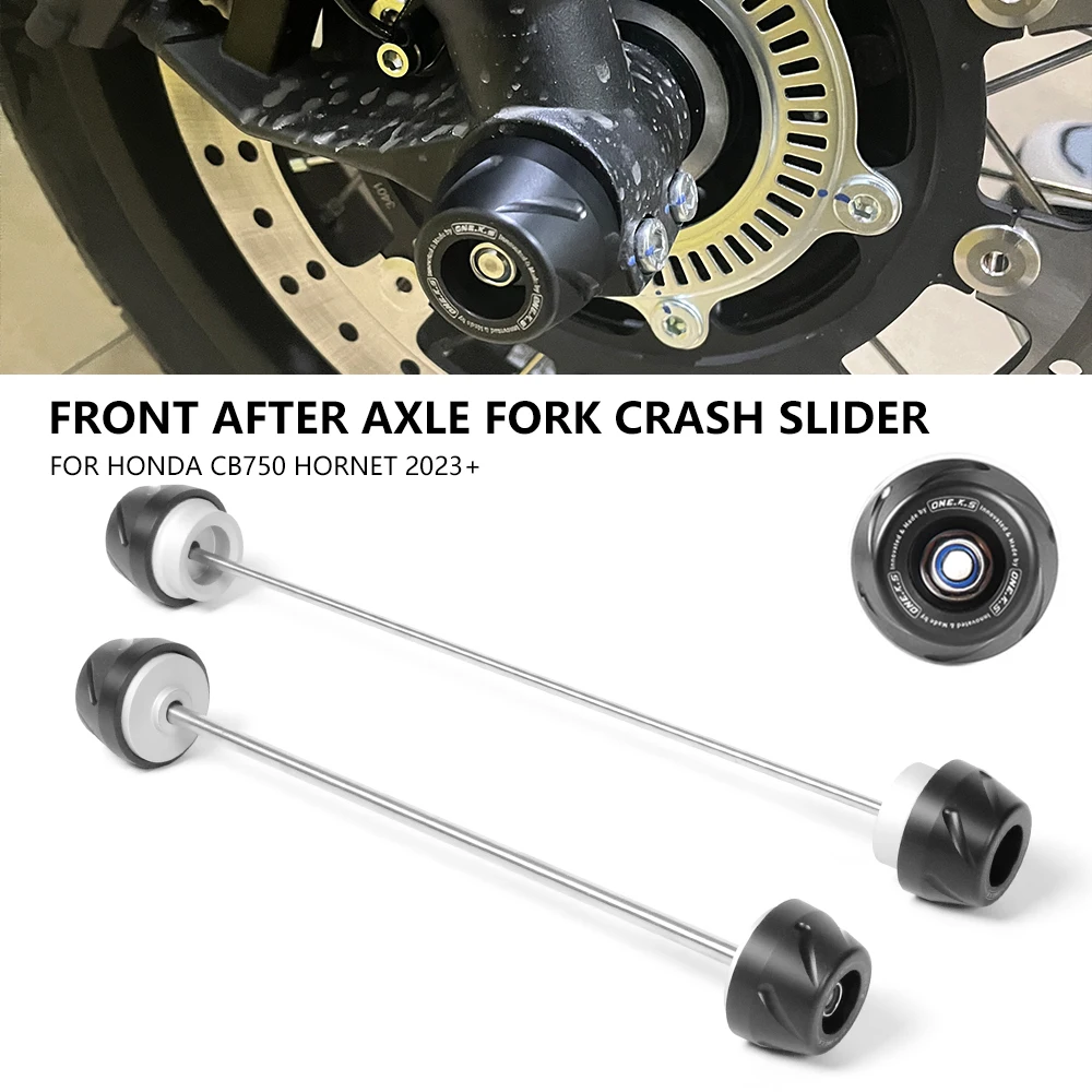

CB750 HORNET Защитная крышка для переднего и заднего колеса мотоцикла, ползунок вилки, оси, Противоударная крышка для HONDA 2023, модифицированные аксессуары