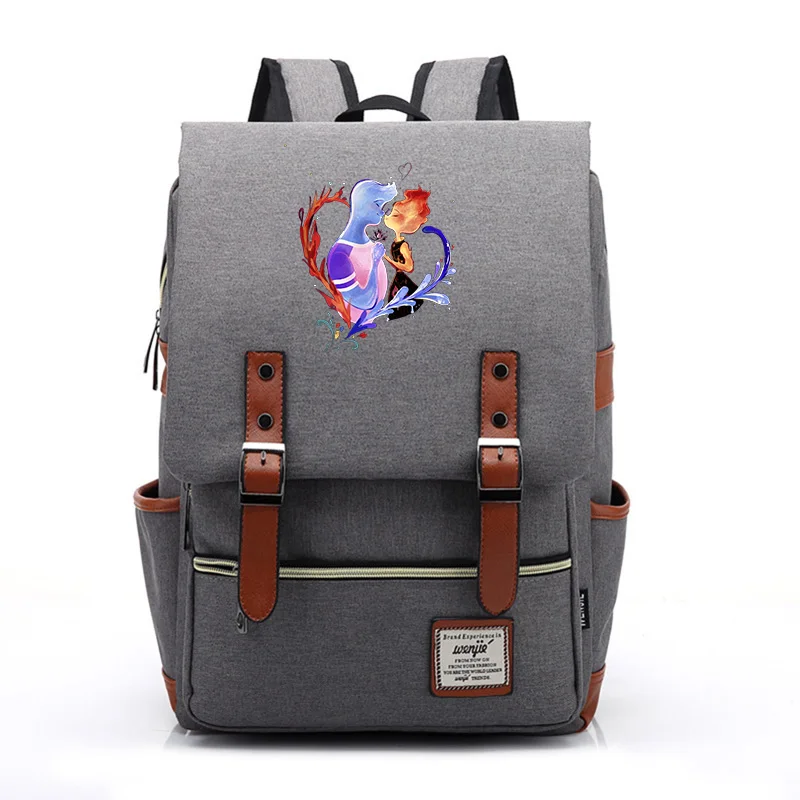Disney Elementale College Zaino Mochila Zaino Multifunzionale Borse Per Laptop Uomo Donna Zaino Casual Da Viaggio