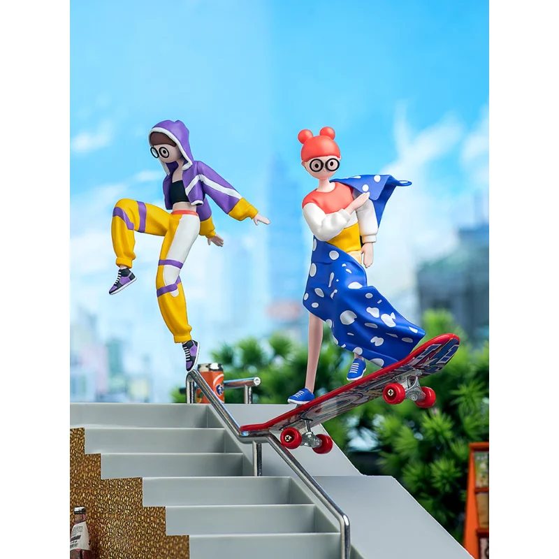 

FUN MAKER JAYLAH Street Dance Series Blind Box Toys Kawaii Anime Action Figure Guess Bag Caixa Caja Mystery Box Dolls Girls Gift