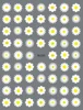 Nail Art Flower Daisy Embossed Stickers Nail Sliders Simple Floral Design Elegant Self Adhesive Nail Art Decals Decoration 5