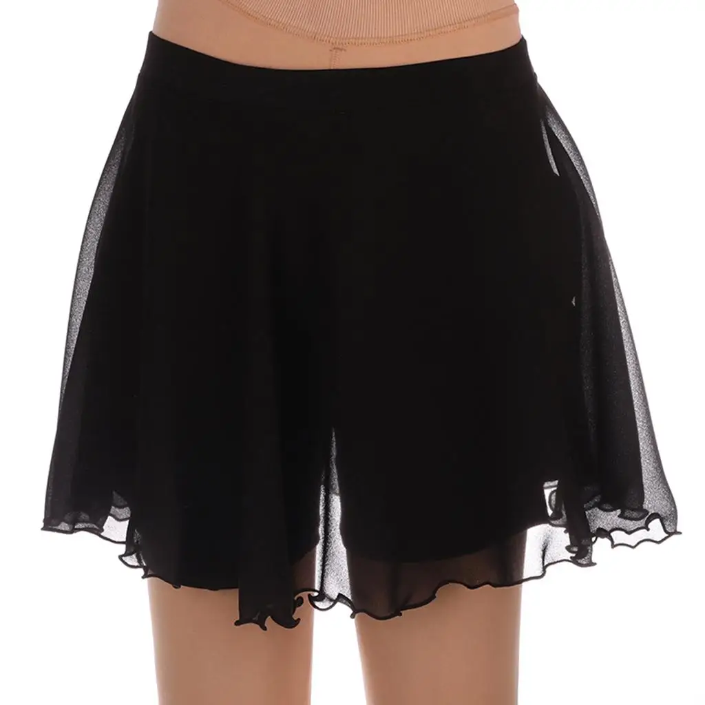 Ski Hip Butt Guard Shorts Pants with Skirt Figure Skating Snowboarding Cycling Riding-Select Sizes