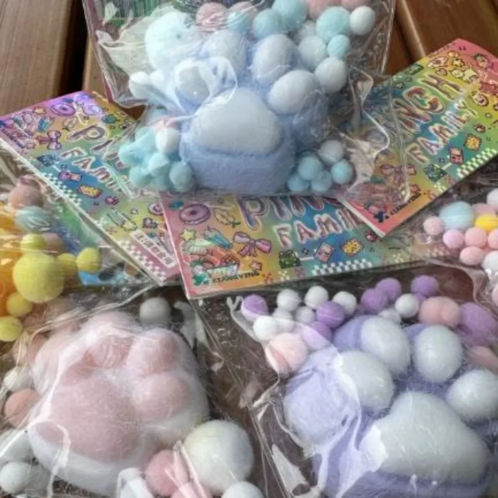 Stress Balls Kawaii Cute Cat Paw Squeeze Toys Slow Rebound Decompression Reduce Stress Kids Sensory Toys