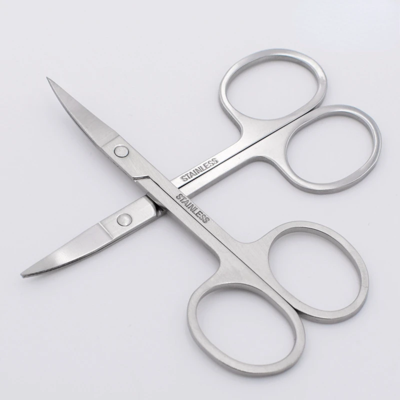 Nail Cutter Stainless Steel Eyebrow Trimmer Small Scissors Professional Manicure Sewing Nails Tools For Cuticle Oil Pedicure 3
