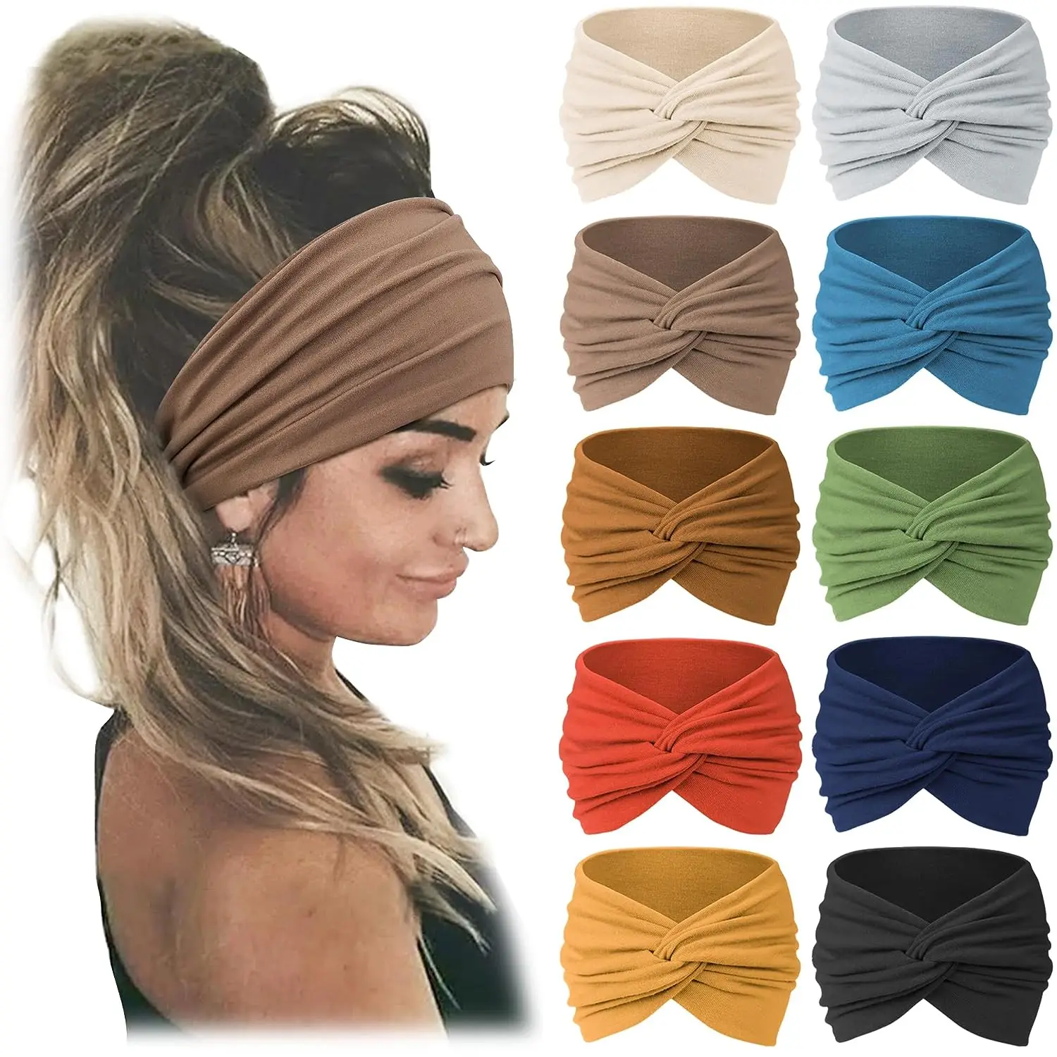 Bohemian Yoga Headband for Women