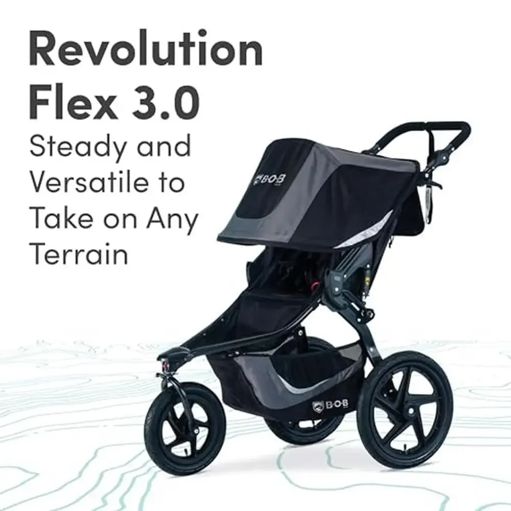 Versatile Jogging Stroller with All Terrain Suspension System 2