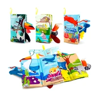 1PC Newborn 0-6 Months Baby Book, Touch and Feel Soft Book, Kids Toys Puzzle Montessori Toys 1