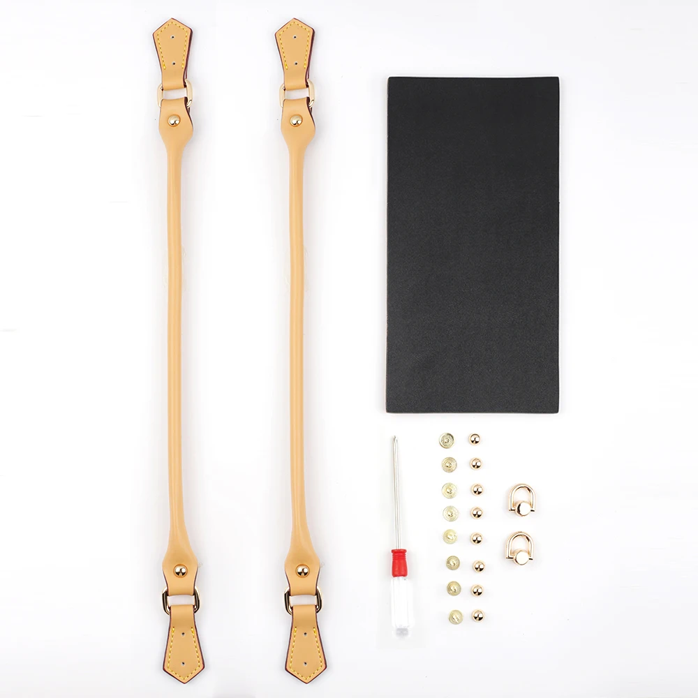 Lieferung Schal Mode Leder Schultergurt handgemachte PVC Tasche Zubehör Set für Frauen DIY Handtasche Schulter transparente Einkaufstasche – Detail 4