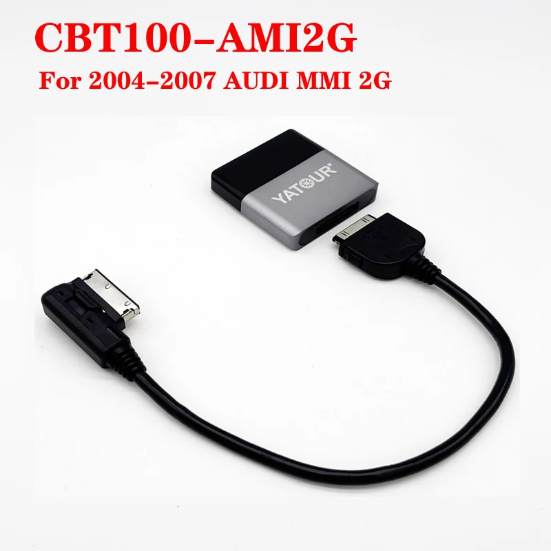 CBT AMI2G Qualcomm Hi-fi Bluetooth kit car button control Plug and play for 2004 2009 Audi MMI 2G system AVRCP Yatour