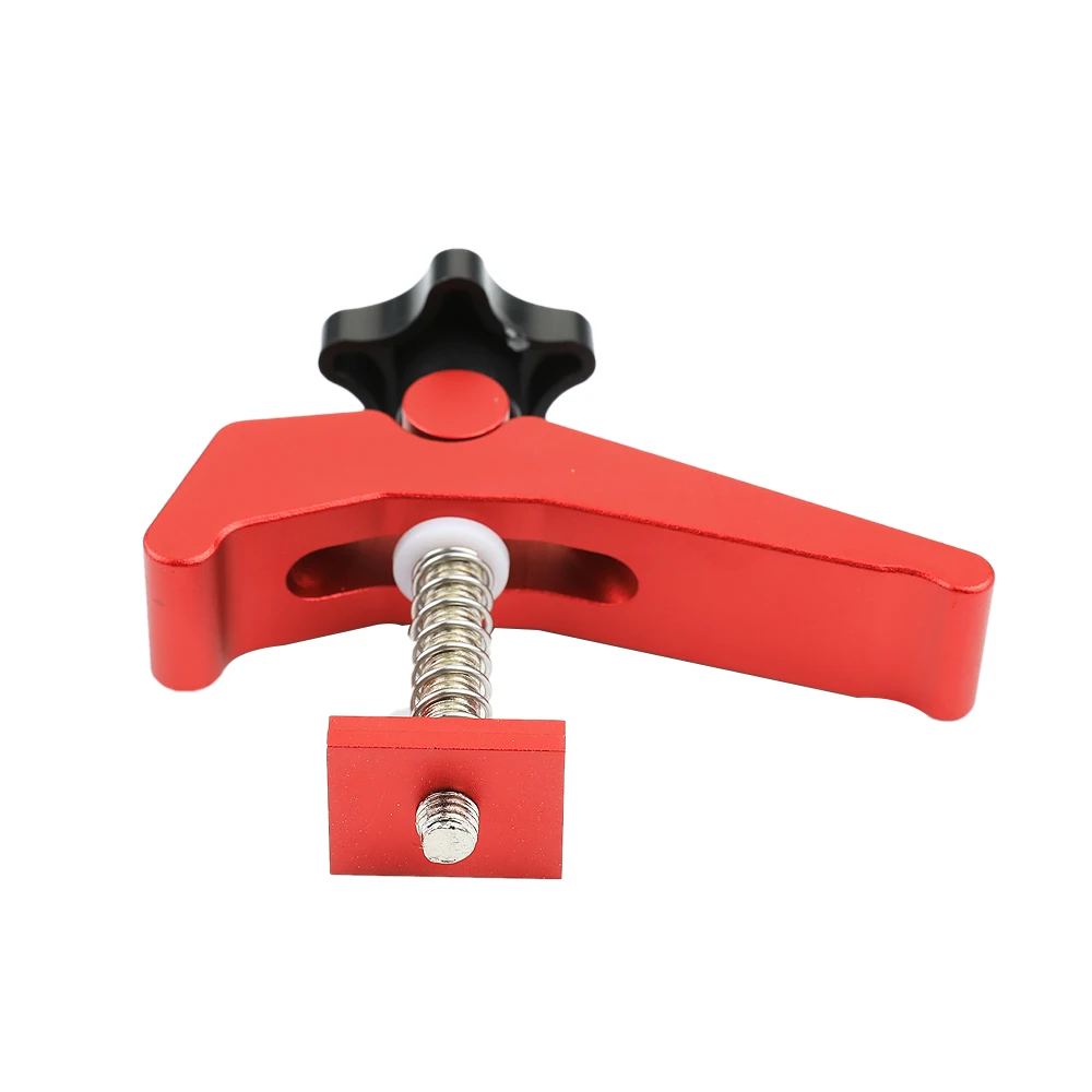 T-Track vasthoudklem Gereedschap Wijzigingslimiet for houtbewerking Glijstang Limiet for houtbewerking Metaalbewerking for werk Vasthouden Positionering Fixturing (Color : A