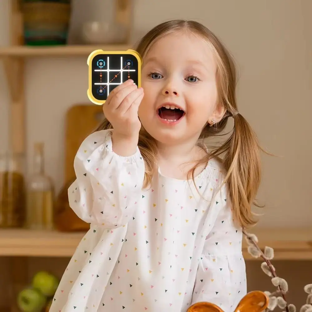 TIC-TAC-TOE 3-in-1 Educational Handheld Bolt Game Thinking Exercise Montessori Puzzle Board Game Table Game Family for board game,table games