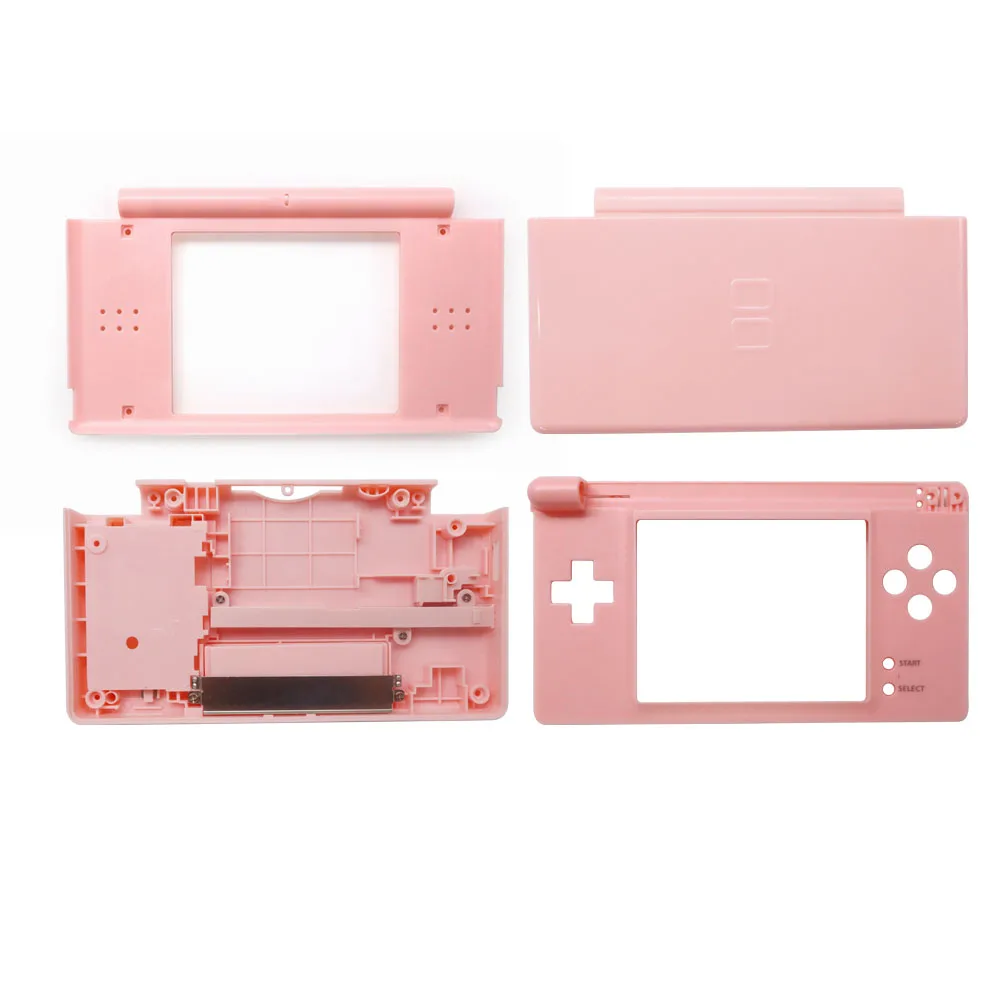 Replacement New Pink Housing Shell Case +Screwdriver Kits for Nintendo DS Lite NDSL Casing Repair Part