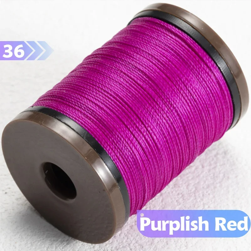 Waxed Polyester Cord for Leather Craft and DIY Jewelry - Round Braided Thread