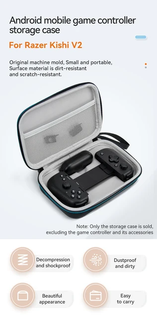 美品 Razer Kishi V2 for Android ハードケース付 Razer Edge Wifi Gaming Tablet + Razer Kishi V2 Pro