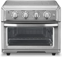 Toaster Oven by Cuisinart, 7-1 Oven with Bake, Grill, Broil & Warm Options, Stainless Steel, TOA-60 1