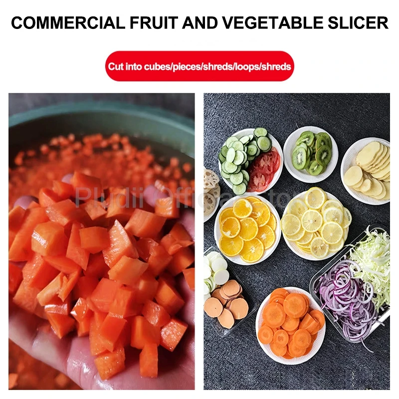 آلة تقطيع الخضراوات الكهربائية 600 واط متعددة الوظ...