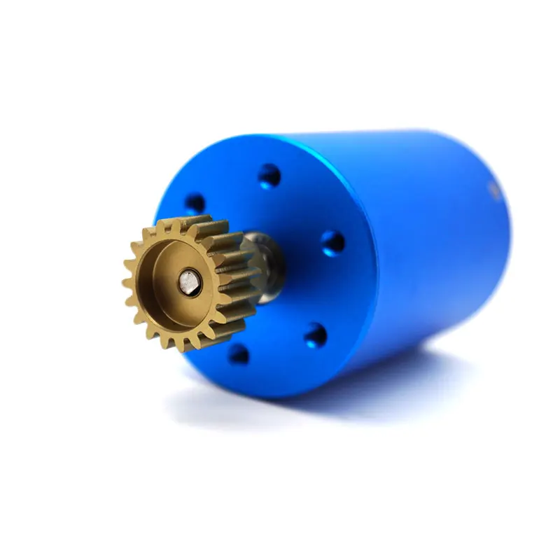 32DP M0,8 3,175mm 24T 23T 22T 21T 20T 19T 18T 17T 16T 15T 14T 13T 12T Metallgetriebe für 1:10 Traxxas RC LKW Auto 3650 3660 Motor – Detail 2