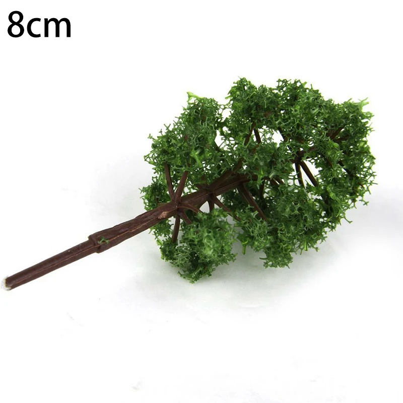 Model Tree Ornament 20Pcs 7cm for Micro Landscape Decor DIY