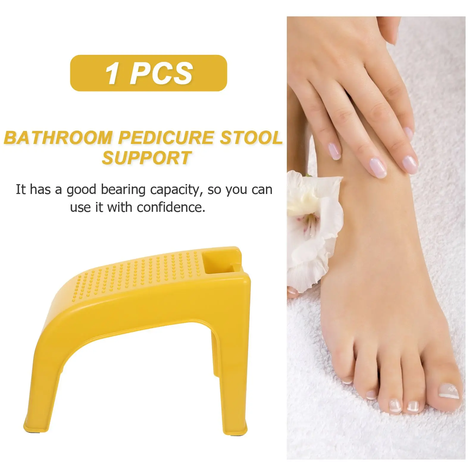 Stool Foot Bathroom Stools for Adults Manicure Rest Stand Portable Station
