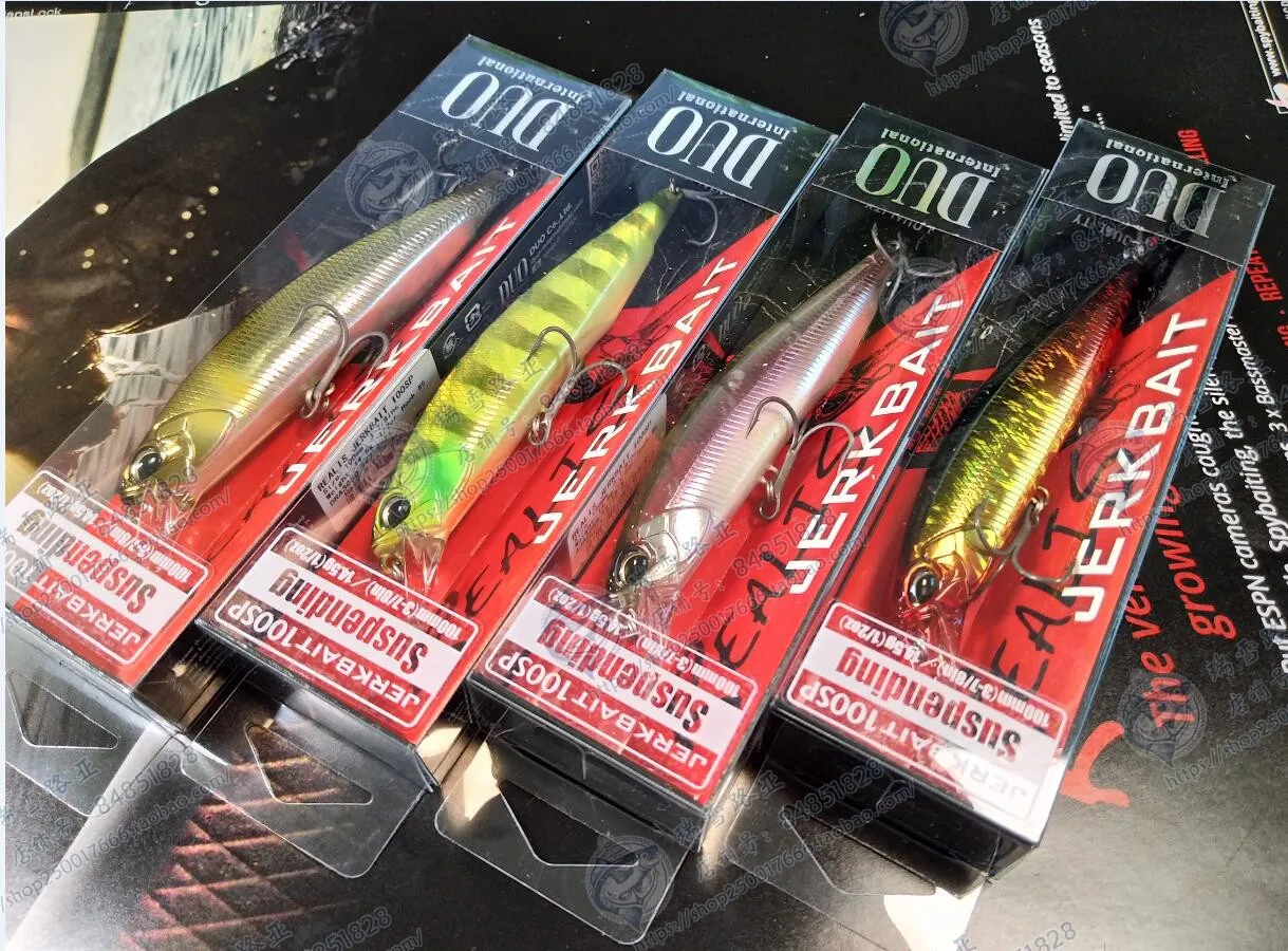 Japan Duo Realis Jerkbait 100Sp Sospeso Mino 14.5G Bloccato Mino Tiktok Fish Bait