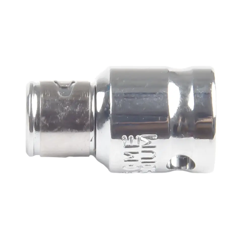 Lot De 6 Adaptateurs D'Entraînement Carré Vers Tige Hexagonale 1/4" - 1/2", 3/8", 1/4" - Pour Cliquet, Clé à Choc, Tournevis