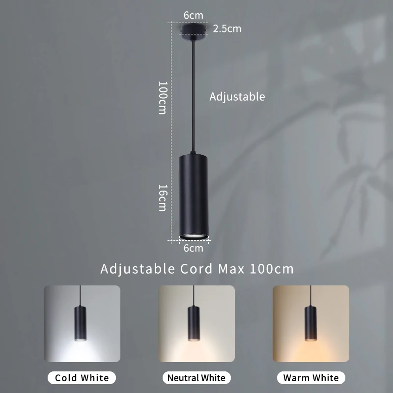 أضواء LED متدلية للغرفة ، مصباح سقف ، تعليق ، إضاء...