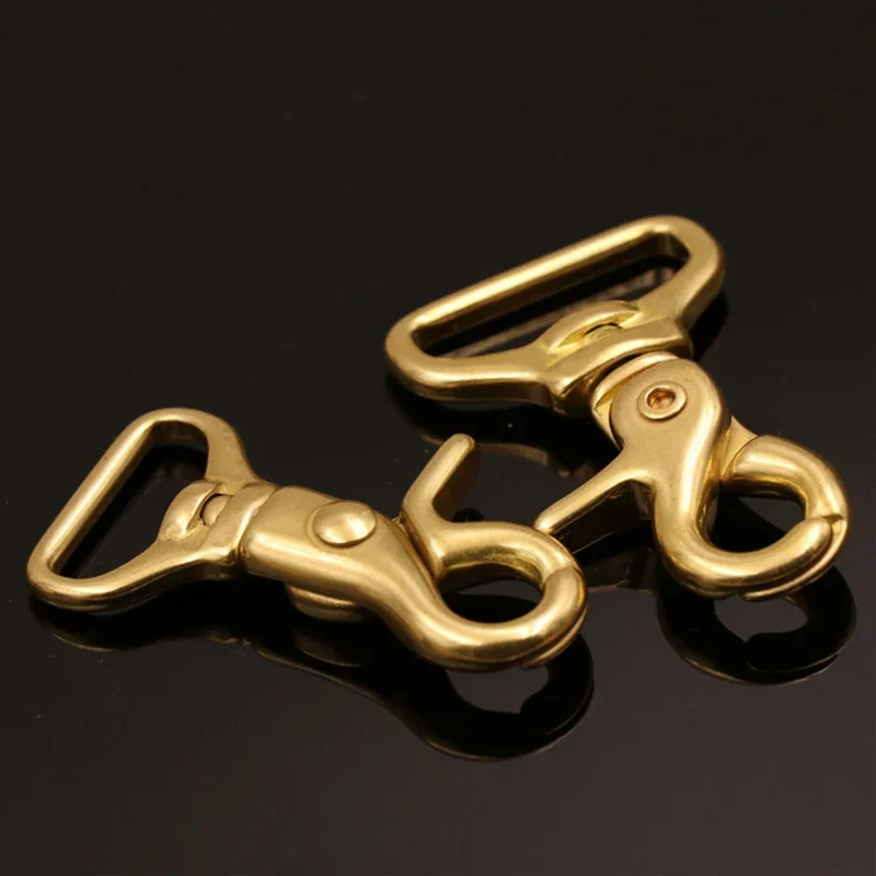 Cheap Gold Trigger Snap Hooks Quality Solid Brass Swivel Clip Hooks Swivel  Trigger Snap Purse Bag Straps