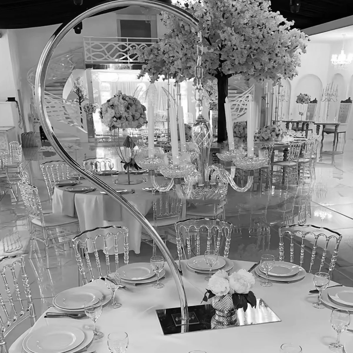 H90cm)wedding supplies centerpiece decor candle stand for hangging acrylic candle holder metal candelabra centerpieces wedding