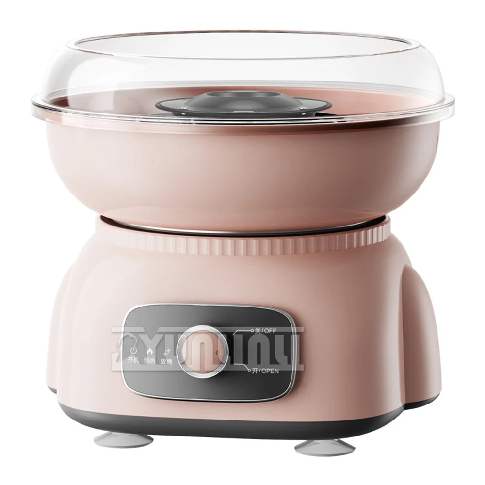 Automatic Commercial Cotton Candy Machine Handmade Household Mini Electric DIY Sweet Cotton Candy Maker 3