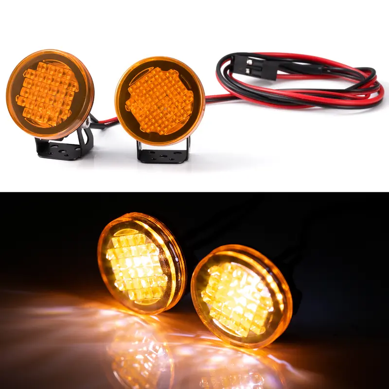 AXSPEED 1Set LED Lights Headlights Spotlight for TRX-4 TRX-6 Axial SCX10 90046 Wraith 1/10 RC Car Decoration Parts Accessories - Image 9