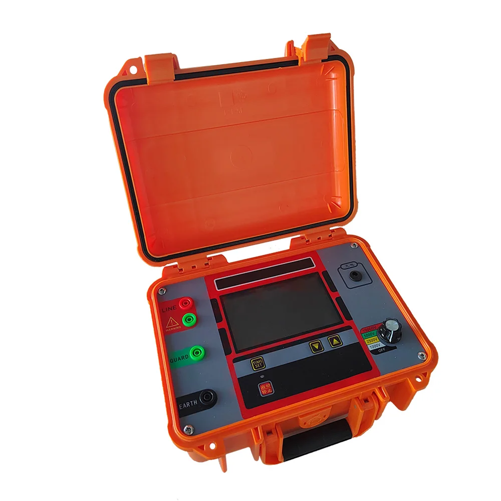 High Accuracy Digital Insulation Resistance Tester Megohm Meter 1KV-10KV Megohmmeter Voltmeter Circuit Test Meter Megameter