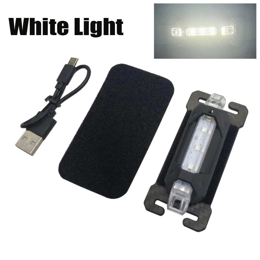 USB wiederaufladbare Outdoor Wandern und Camping Signal Licht taktische Helm Signal Licht Radfahren Warnlicht 25mm Molle System – Detail 19
