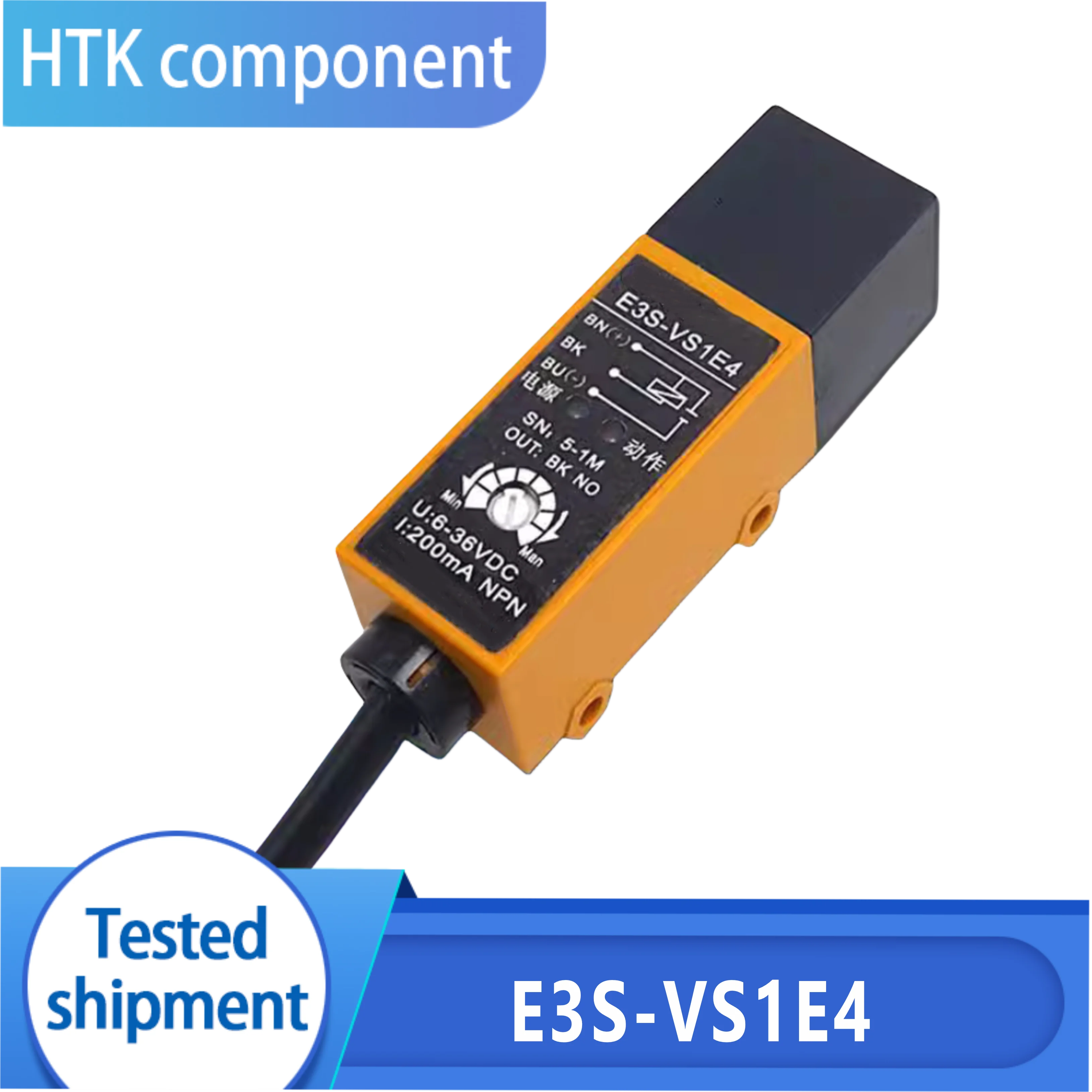 

Новый оригинальный фотоэлектрический переключатель Φ 2M E3S-VS1E4 UE3S-GS3E4