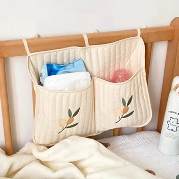 Borsa portaoggetti per prodotti per bambini, borsa portaoggetti da appendere al passeggino, borsa portaoggetti multifunzionale portatile con ganci.
