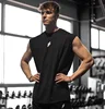 Camiseta deportiva sin mangas para hombre, chaleco de secado rápido, transpirable, holgado, para entrenamiento, Verano 1