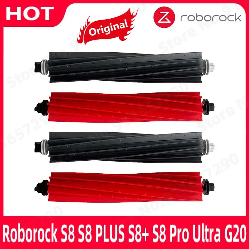 Original Roborock s8 s8 Plus s8 Mais s8 Pro Ultra G20 Peças Dua Roller Escova Principal de Borracha Livre Twine Brush Accessroies Novo