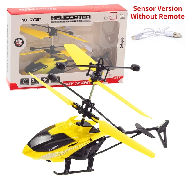 Remote Control Aircraft Induction 2CH Suspension Helicopter Fall-resistant Charging Light Aircraft 5