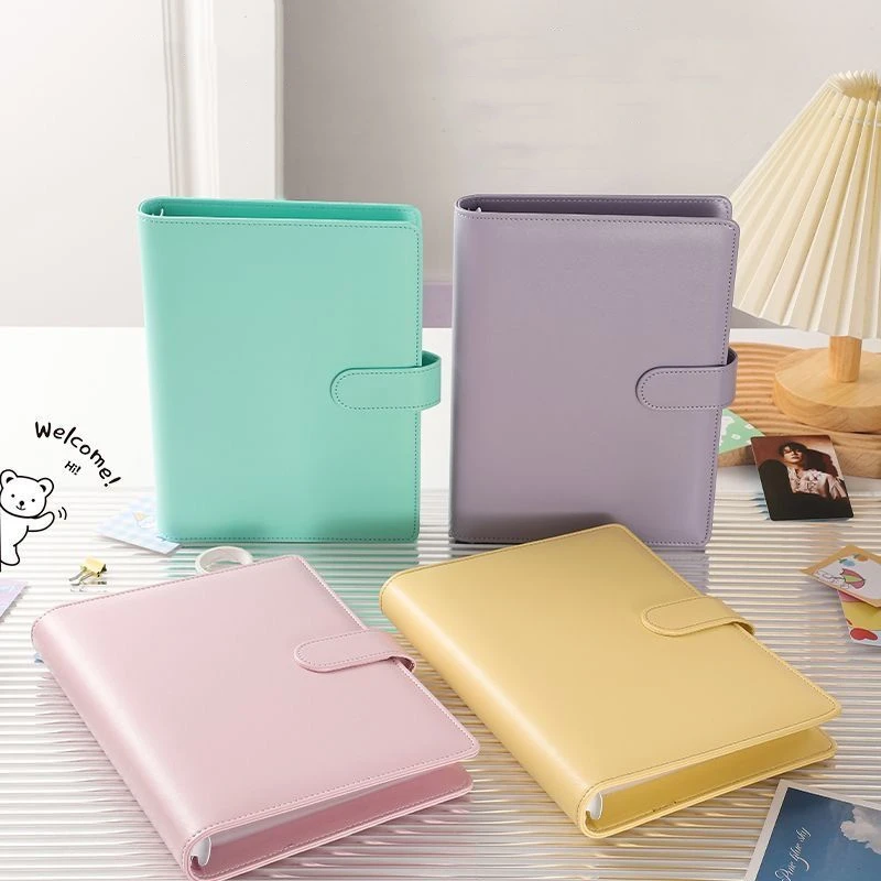 Binder Photocards A5 Photo Card Binder Kpop Idol Card Collect Book Binding Machine Picture Albums Storage Album Stationery