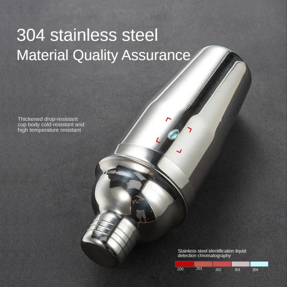 Stainless Steel Cocktail Shaker Set Mixer Bartender Kit Cobbler Boston Shaker Bars Set Tools Jigger Mixer Muddler Pourer Spoon Cocktail shaker,cocktail bar tools