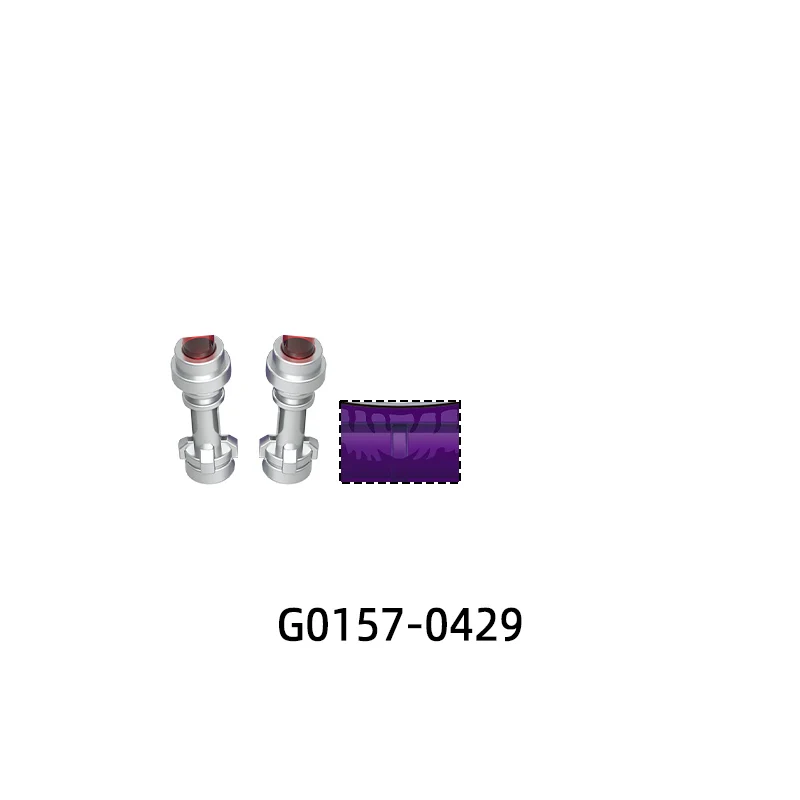 G0157 무기 바지 헤어 부품 액션 피규어 검 총 석궁 모델 블록 MOC 브릭 세트 선물 장난감