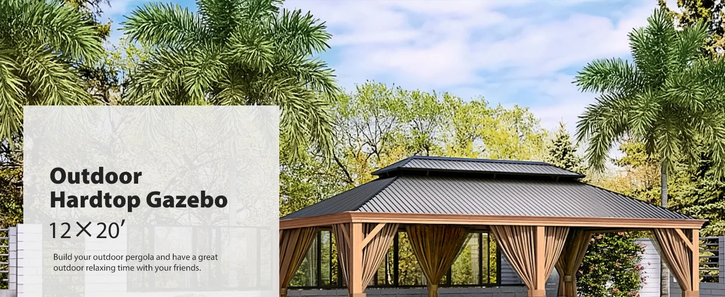 hardtop gazebo