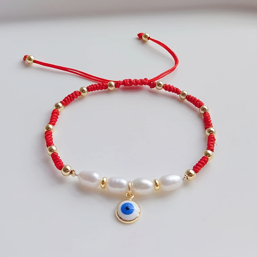 

Go2boho Red Friendship Bracelets Jewellery Gift For Her Evil Eye Charm Bracelet for Women Jewelry Free Shipping Wholesale