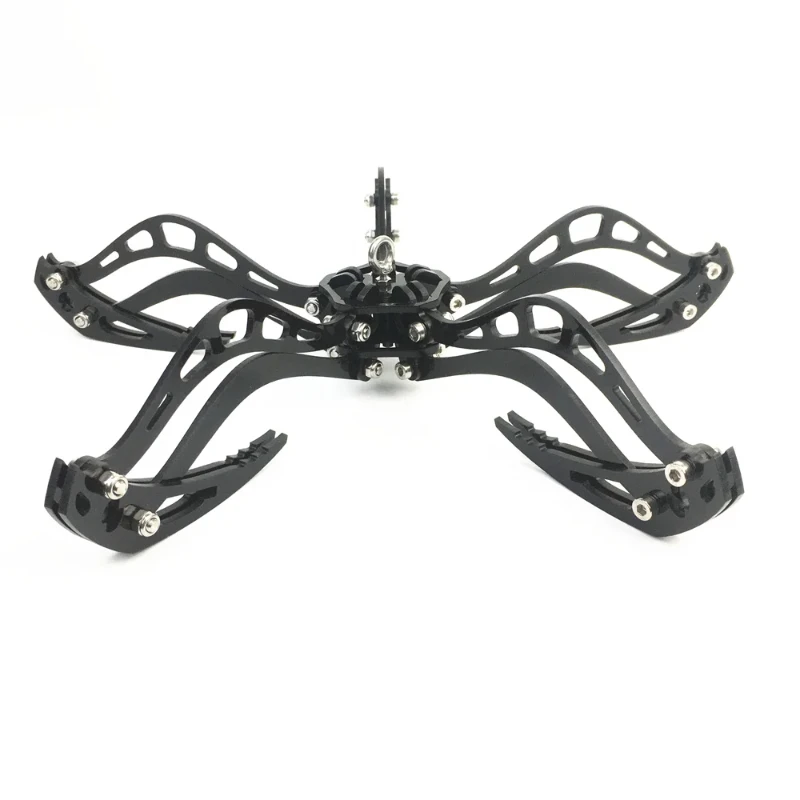 Robot DIY Kit Robot Arm Kit Acrylic Stainless Steel Claw Manipulator Drone Mantis Claws Hook Gripper Automatic Grasping Set Robotic Arm Drone Claw