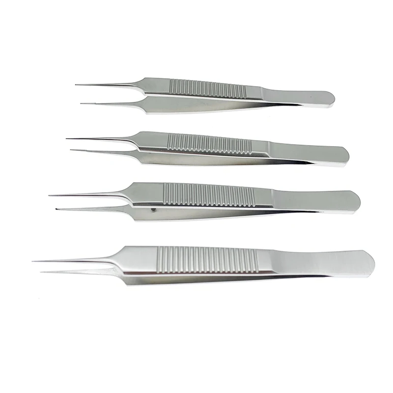 

Stainless Steel Fue Hair Transplant Forceps Fine Plastic Tweezers Liposuction FUE Beard Eyelash Implanter Tweezer