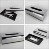Household Napkin Dispenser Rectangular Paper Box Tissues Organizing Box Tissue Box Holder Desktop Paper Towel Box 5