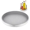 360° Rotating Spice Rack Turntable Cupboard Pantry Cabinet Organizer Non-Slip Condiment Holder Shelf Kitchen Storage Tray 1