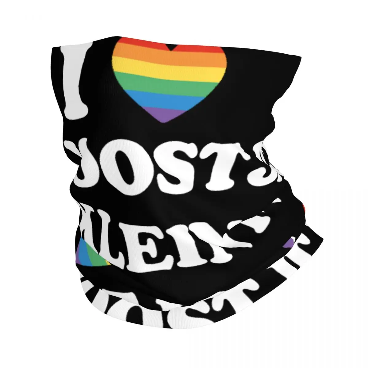 

I Love Joost Klein Neck Gaiter Printed Unisex Face Mask Scarf Warm Headband Hiking Windproof