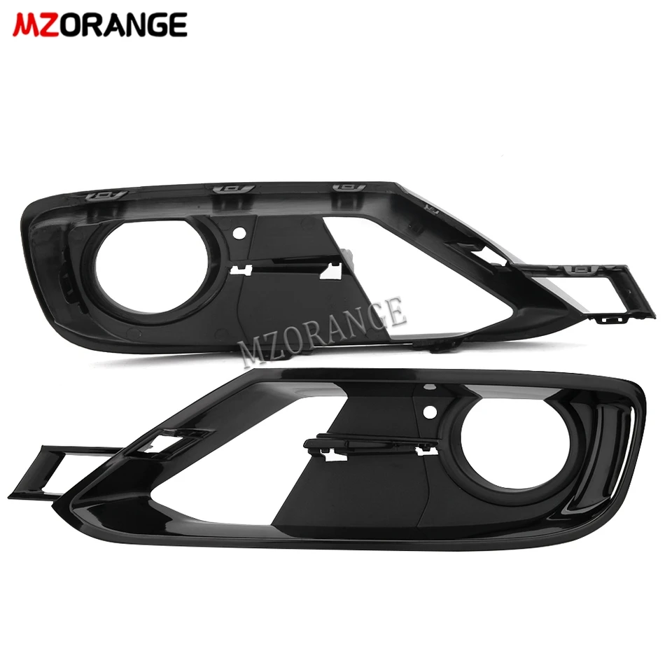 Front Bumper Fog Light Grill Chrome Style Fog Lamp Cover Trim Replacement For Caddy 2010 2015 Right 1t0853666p9b9 1t0853666p Car Decor Automotive Exterio