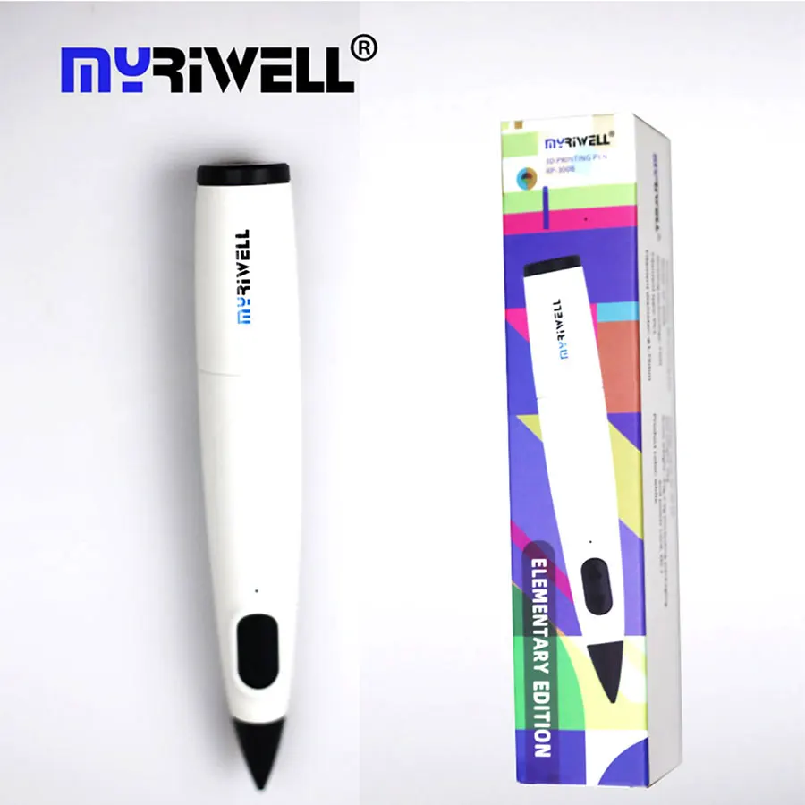 Myrivell rp300b low-temperature 3D pen Including 50m diameter 1.75mm PCL printing consumables 3D creative painting tool graffi